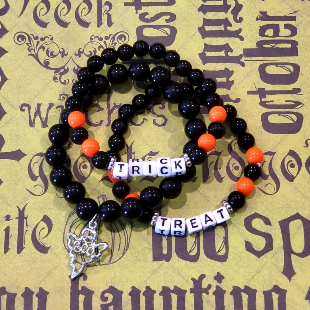 Trick or Treat Bracelet Set